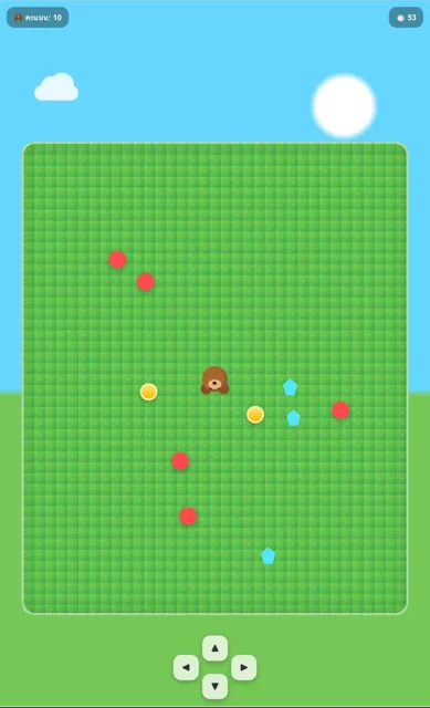 ภาพหน้าจอระหว่างเล่นเกมเกมหมี